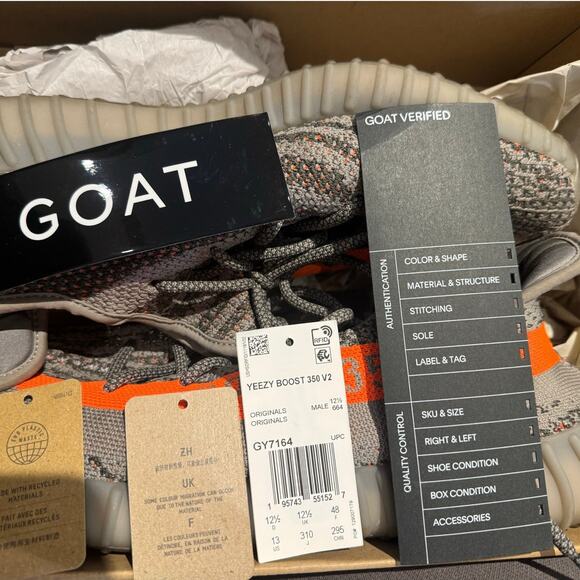 Adidas Yeezy Boost 350 V2 \'Beluga\'Mens Size 13 main image 8